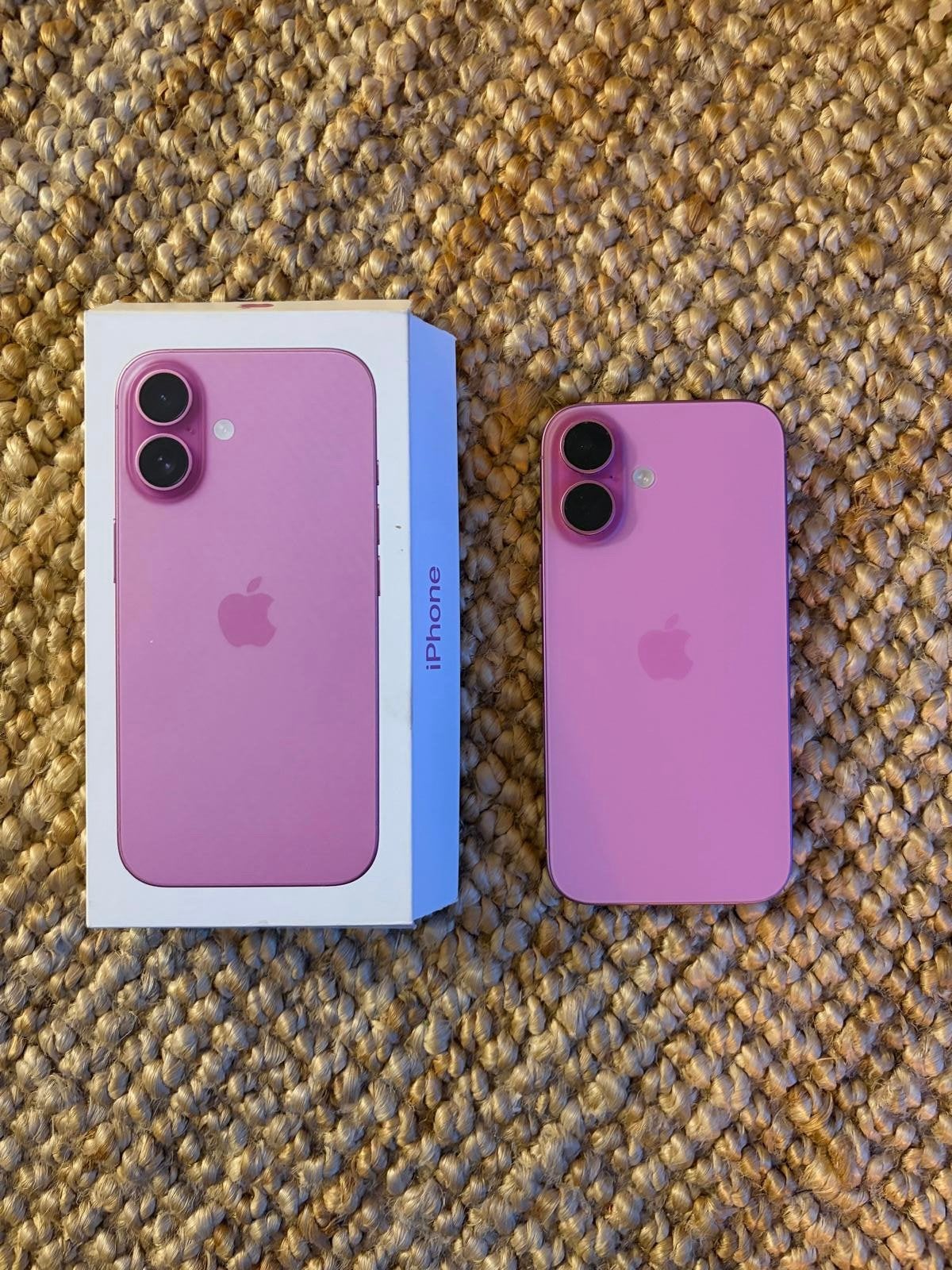 Iphone 16 roze 256gb, Ophalen, Zo goed als nieuw, Roze, 256 GB