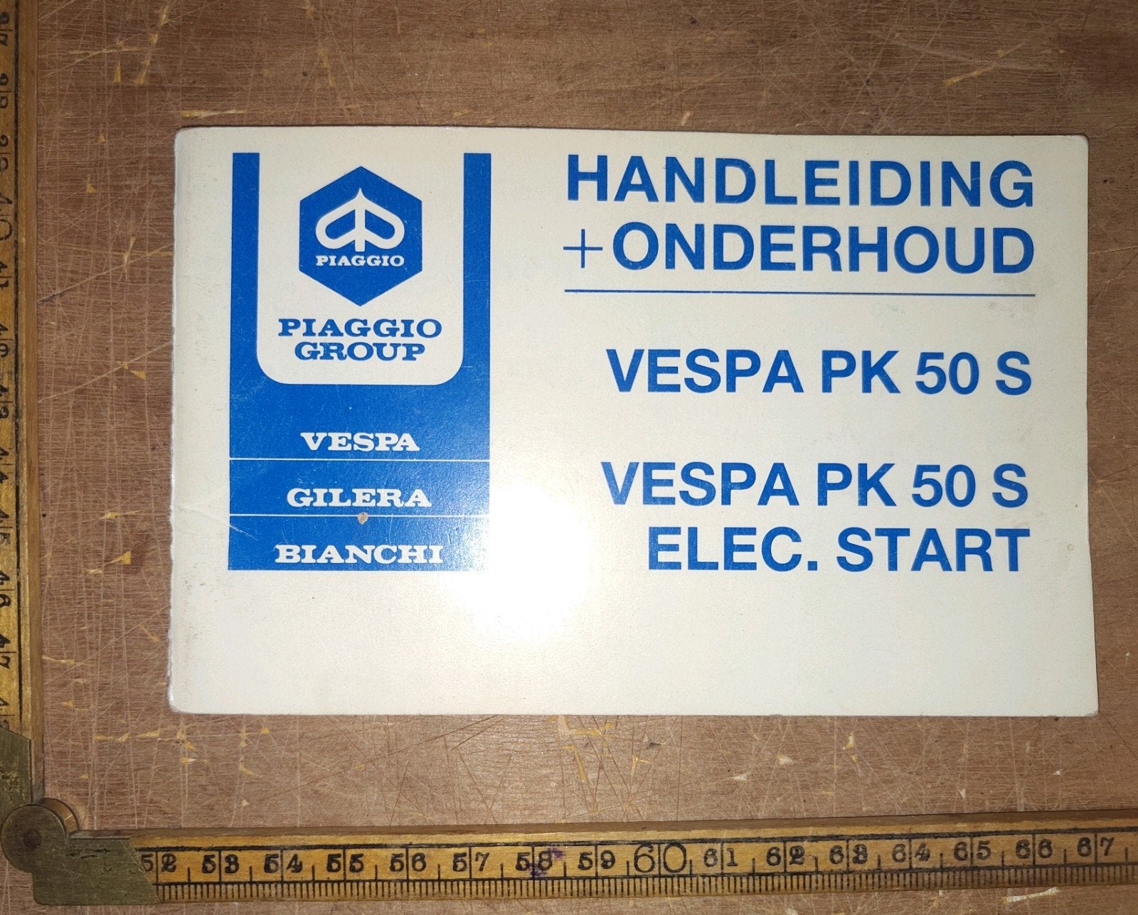 Handleiding Vespa PK 50 S, Ophalen of Verzenden