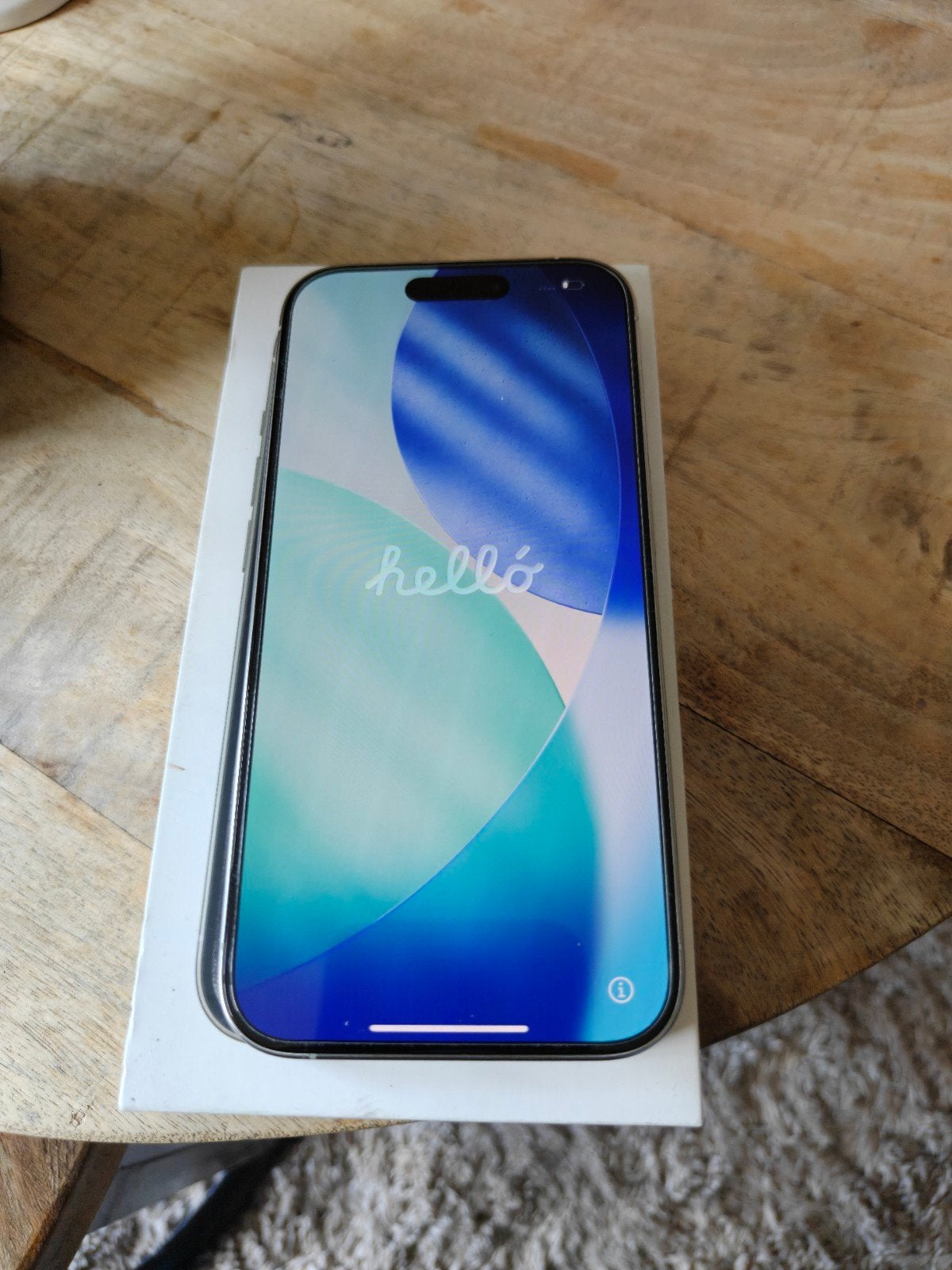 iPhone 15 Pro | Wit, 128 GB, 86% batterij capaciteit, Telecommunicatie, Mobiele telefoons | Apple iPhone, Ophalen, 128 GB, 86 %
