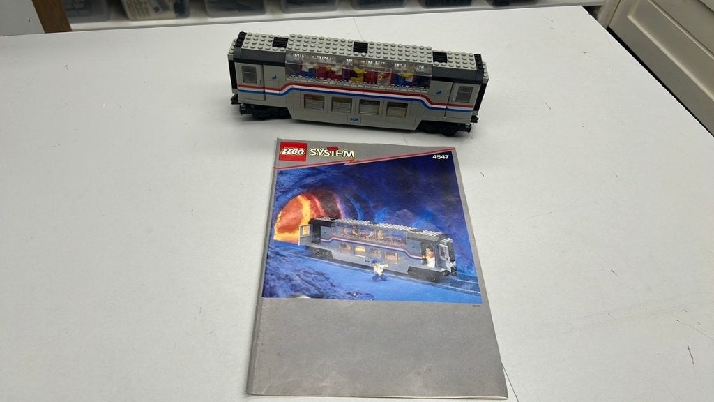SB2771 Lego trein wagon 4547 metroliner clubwagon, Kinderen en Baby's, Ophalen of Verzenden, Zo goed als nieuw