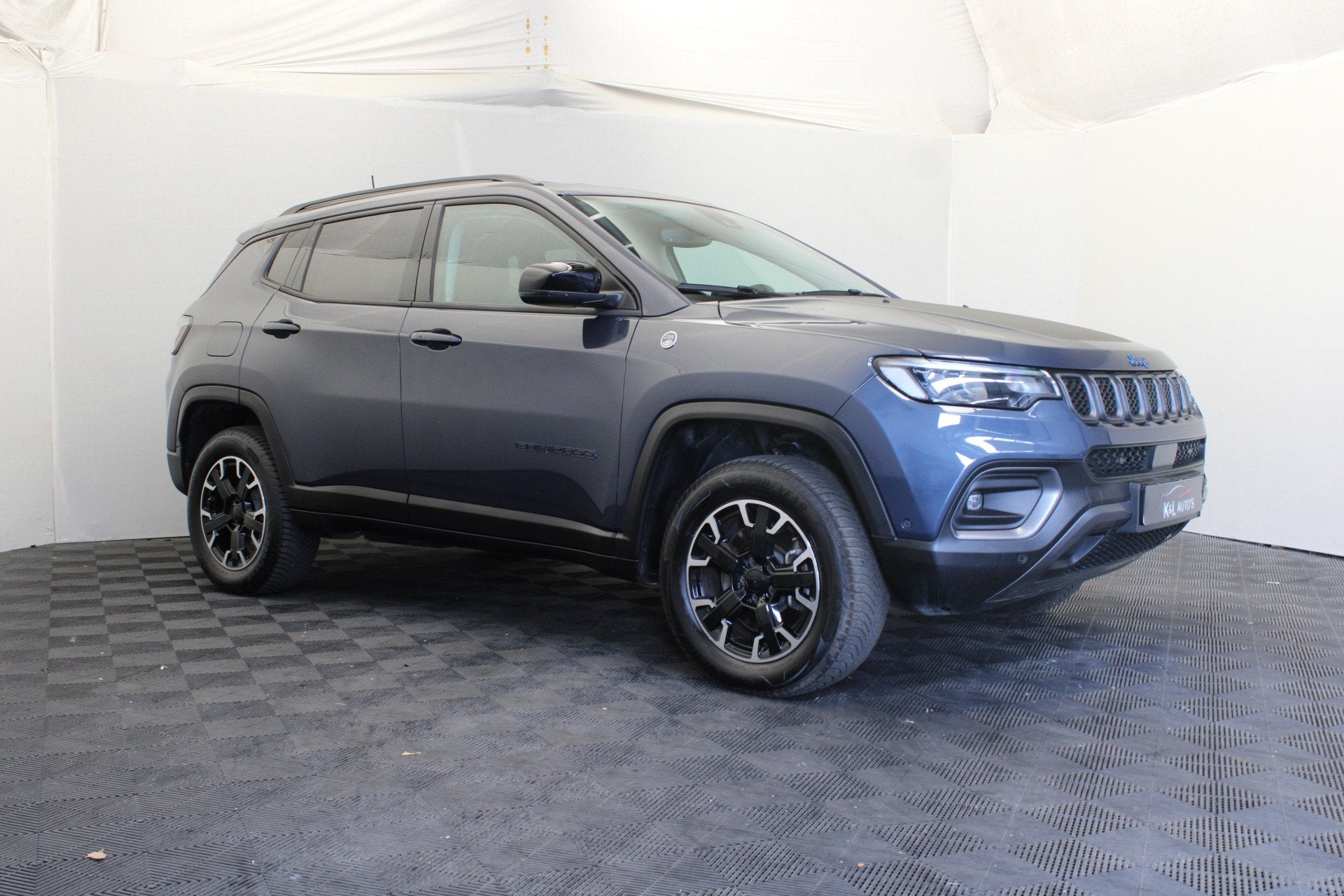 Jeep Compass 4xe 240 Plug-in Hybrid Electric Trailhawk |Came, Automaat, Gebruikt, Zwart, 4 cilinders