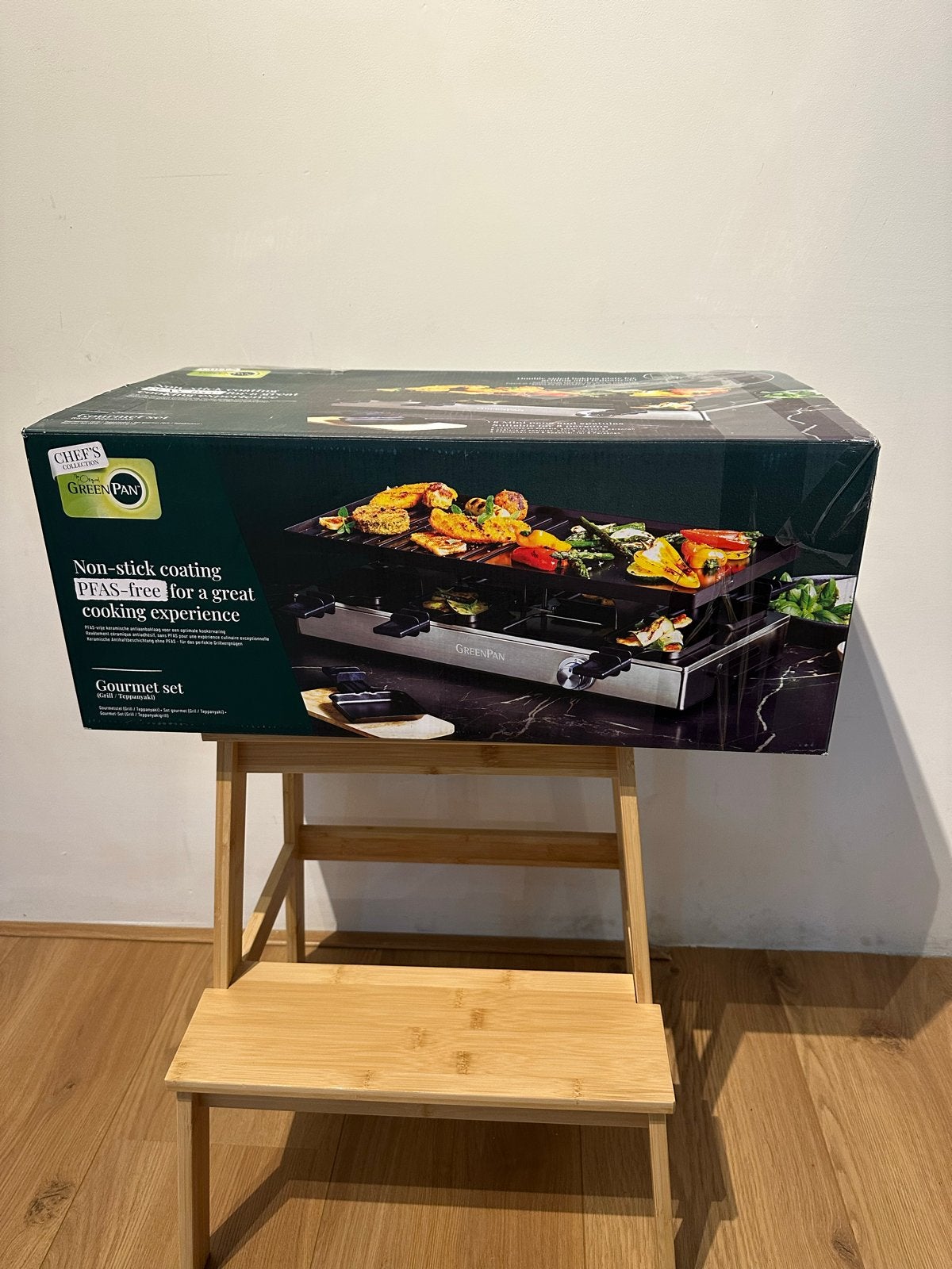 GreenPan Gourmet Set - Nieuw in doos, Ophalen, Nieuw, 8 personen of meer