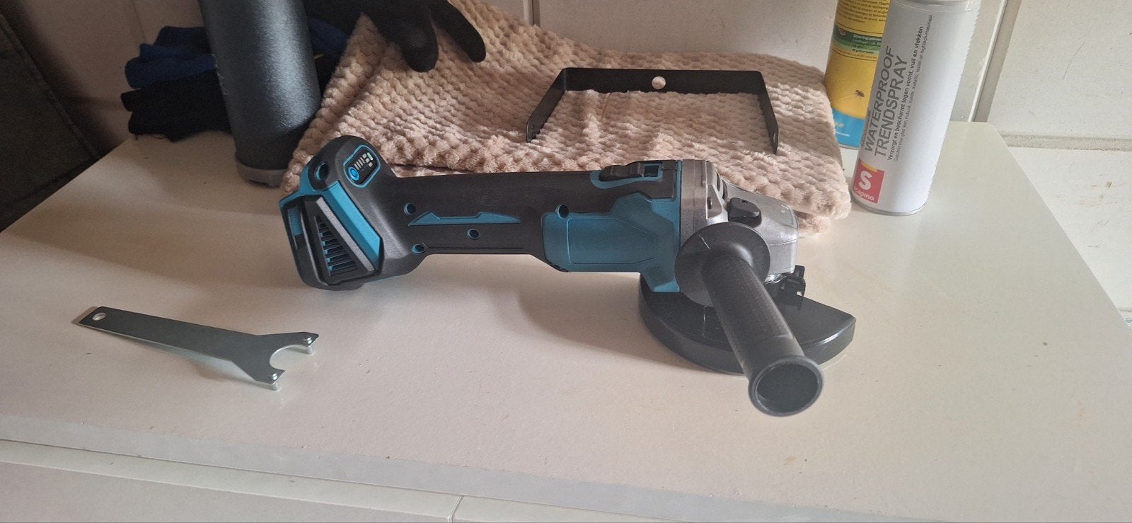 Nieuwe 18V accu haakse slijper voor Makita accu's, Ophalen of Verzenden, Nieuw, Haakse handslijpmachine