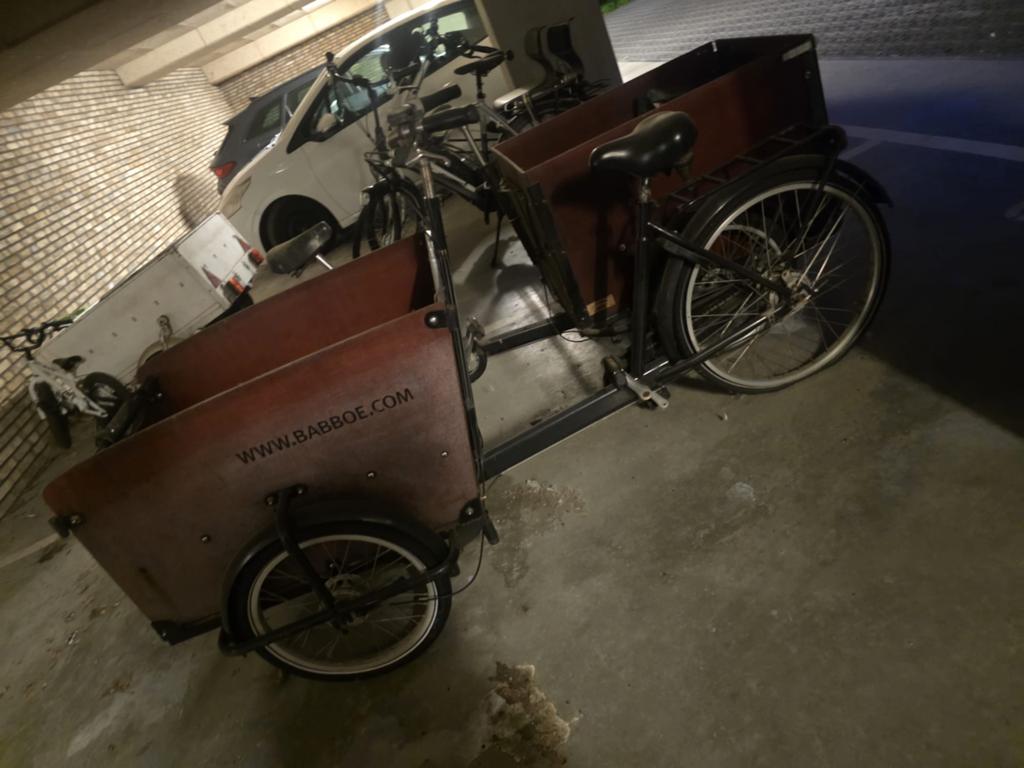 Bakfiets te koop, Ophalen of Verzenden, Gebruikt, 4 kinderen of meer