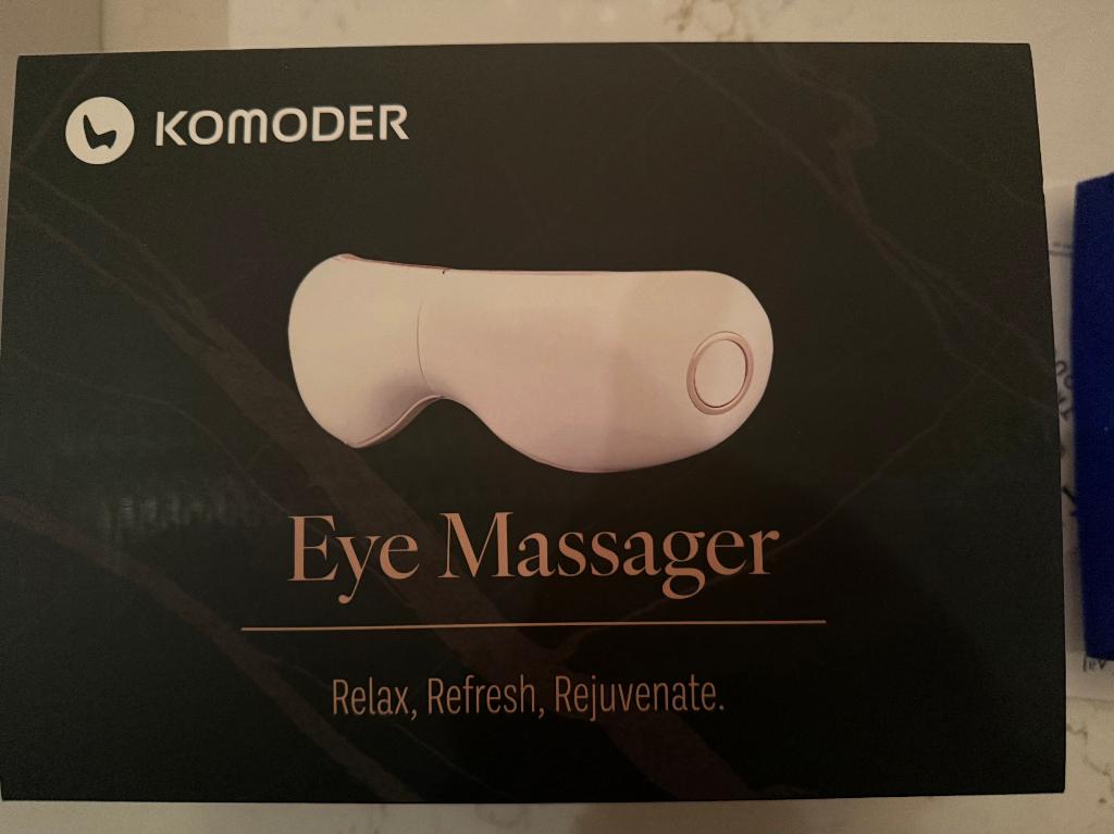 Komoder Oogmassageapparaat / Eye Massager NIEUW, Sport en Fitness, Massageproducten, Ophalen, Nieuw, Apparaat