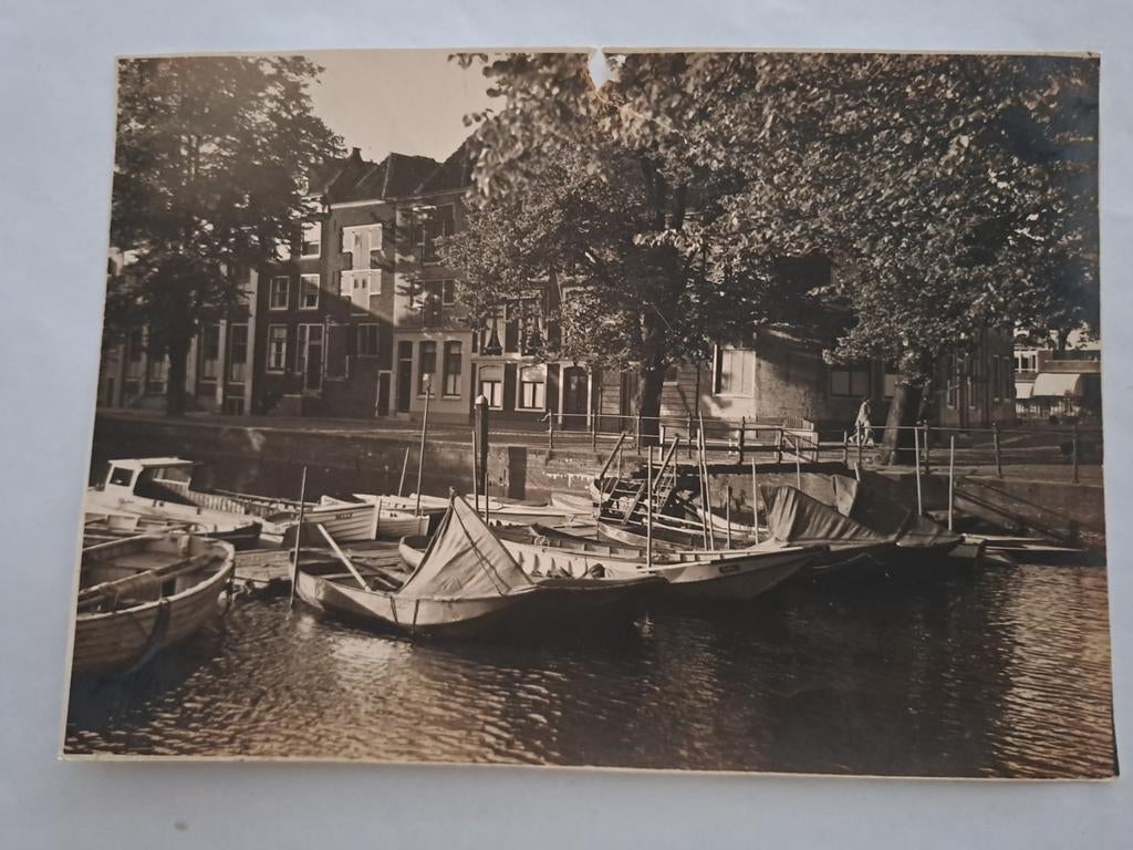 Dordrecht,  foto, fotograaf Van de weg, Verzamelen, Ansichtkaarten | Nederland, Ophalen of Verzenden, Voor 1920, Zuid-Holland