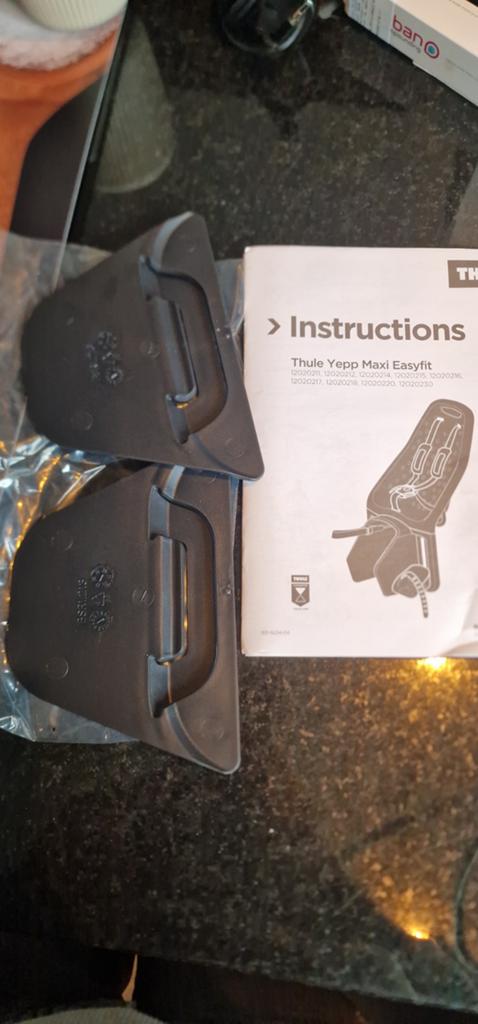 2 voetenbeschermers voor de thule yepp maxi easyfit, Achterzitje, Voetsteuntjes, Nieuw, Ophalen of Verzenden
