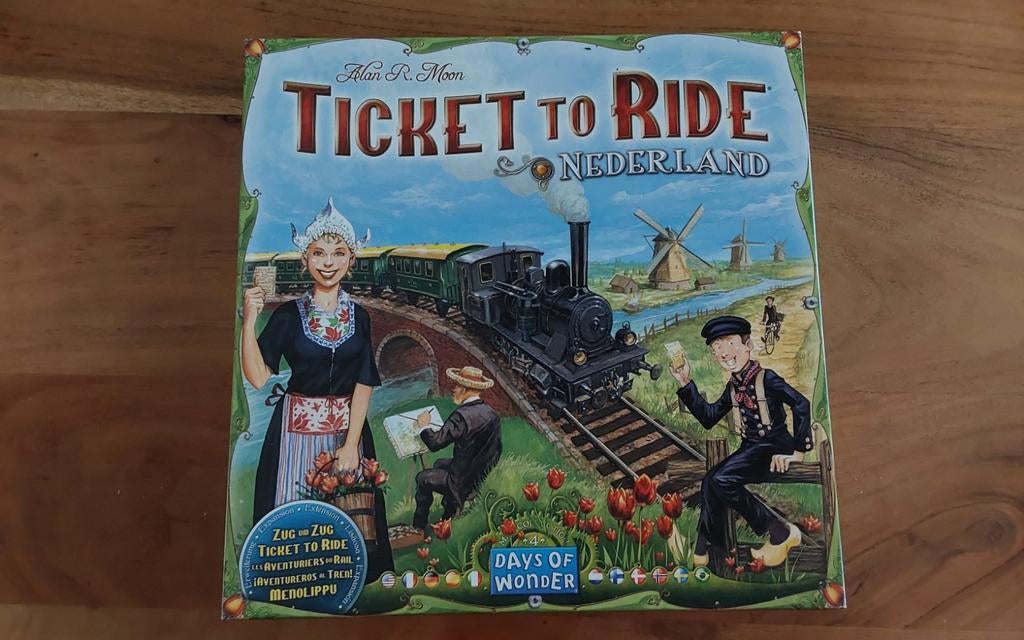 Ticket to Ride   nederland, Hobby en Vrije tijd, Gezelschapsspellen | Bordspellen, Ophalen of Verzenden, Zo goed als nieuw