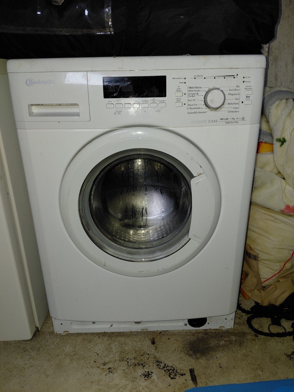Bauknecht Ultimate Care Wasmachine - 1400 RPM, 7kg, Ophalen