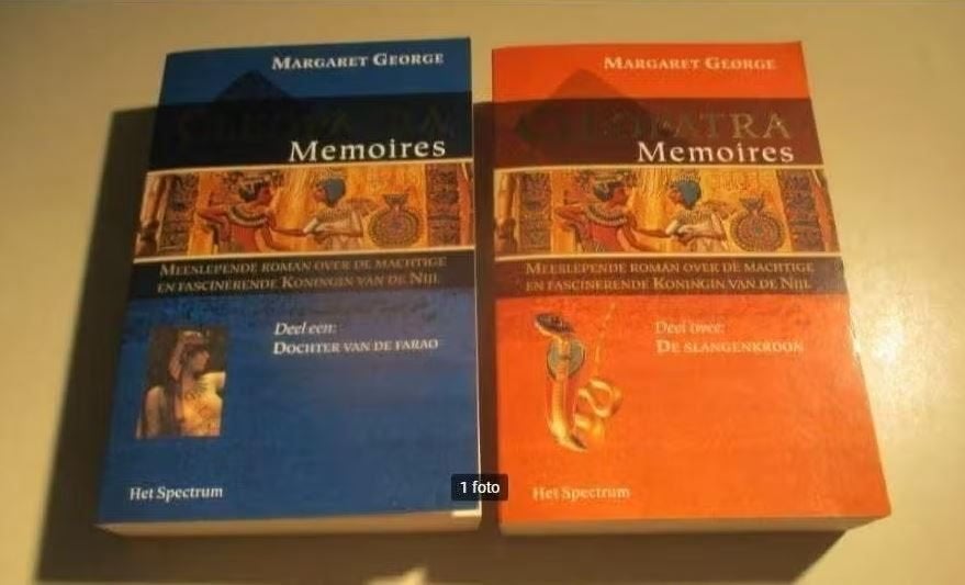 2 Prachtige Fantasy Boeken - Cleopatra Memoires - George, Boeken, Ophalen of Verzenden, Zo goed als nieuw