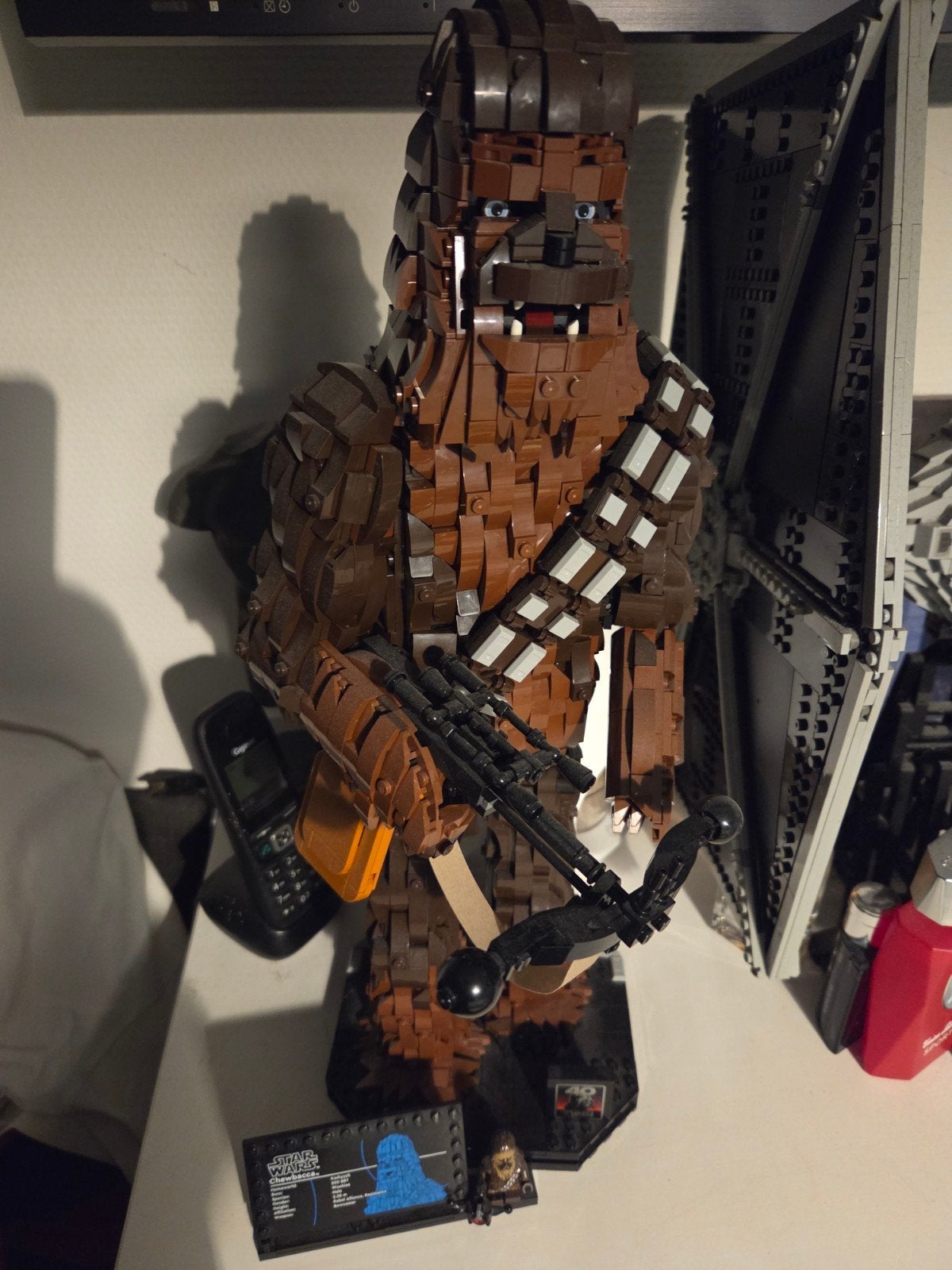 Lego star wars chewbacca, Ophalen of Verzenden, Zo goed als nieuw