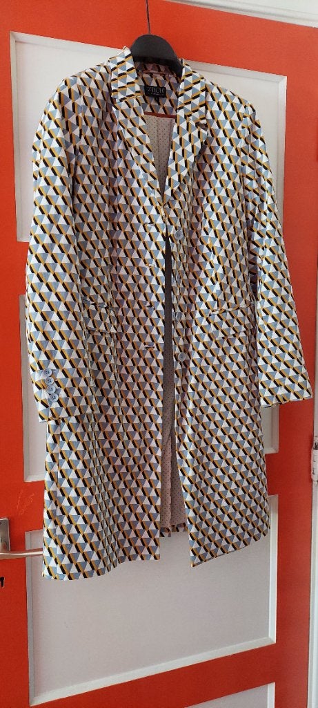 Lange blazer ZILCH, Meerkleurig, Maat 42/44 (L), Nieuw, Ophalen of Verzenden