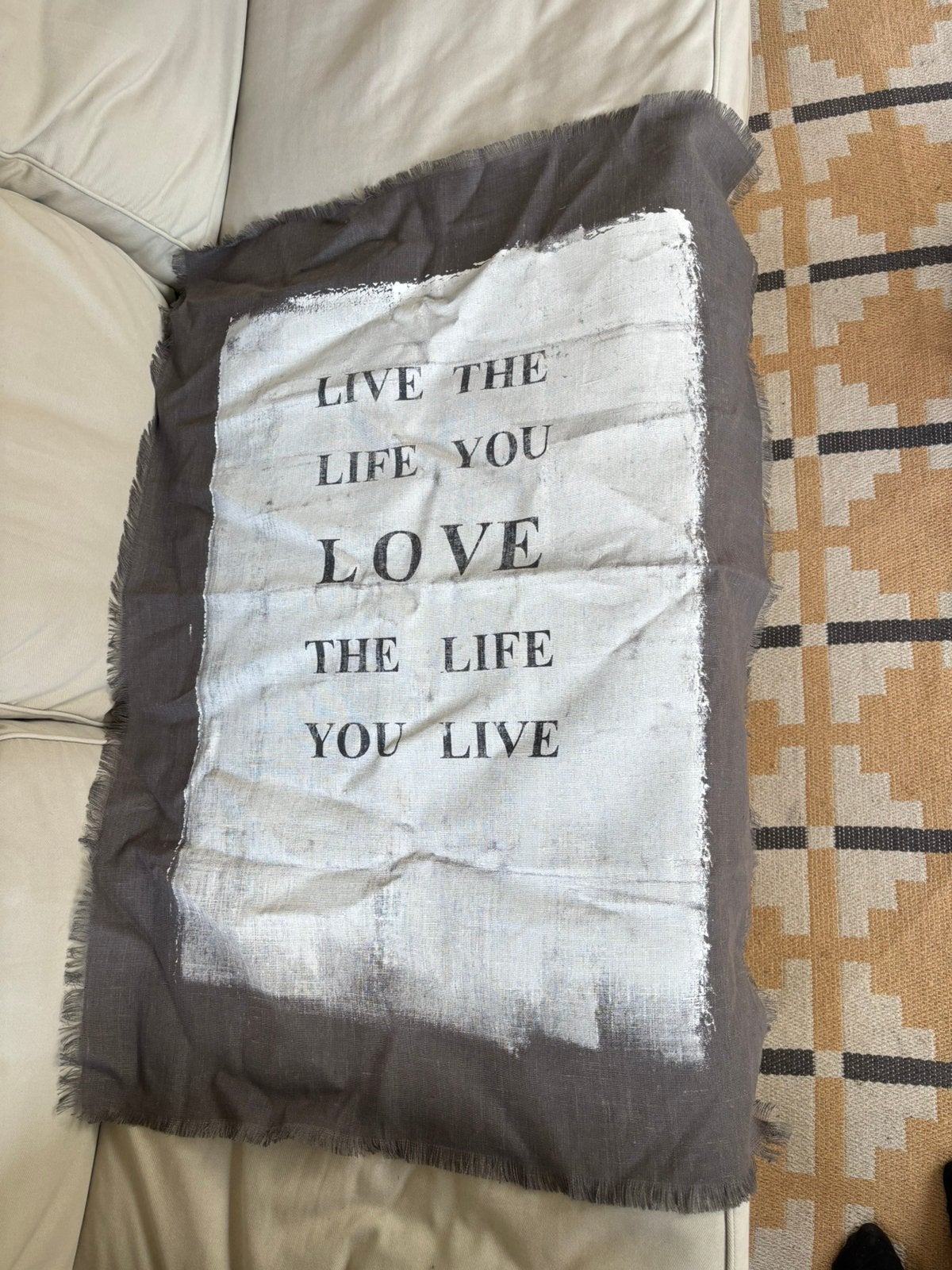 Partij Linnen Decoratiedoeken grijs – 97x70 cm, Overige typen, Nieuw, Ophalen of Verzenden, 70 cm