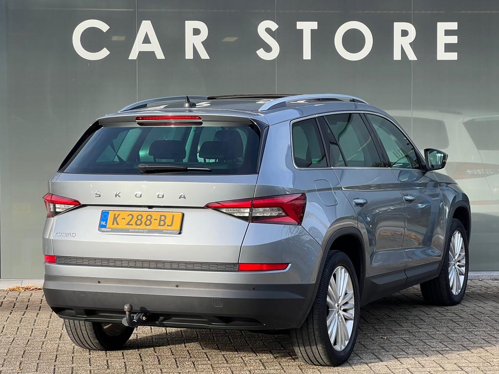 Skoda Kodiaq 1.5 TSI DSG 7p. PANORAMADA DAK CAMERA ADAPT. CR, 4 cilinders, 150 pk, 7 stoelen, Origineel Nederlands