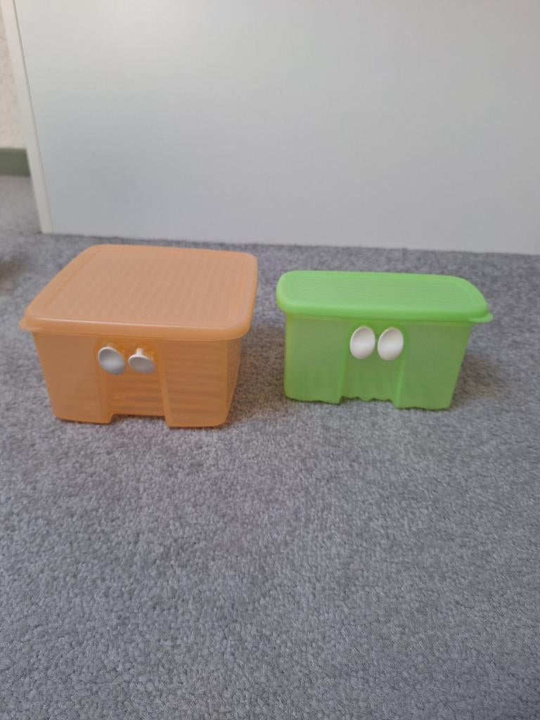Tupperware verhoudbakjes, Huis en Inrichting, Ophalen of Verzenden, Zo goed als nieuw, Oranje, Bus of Trommel