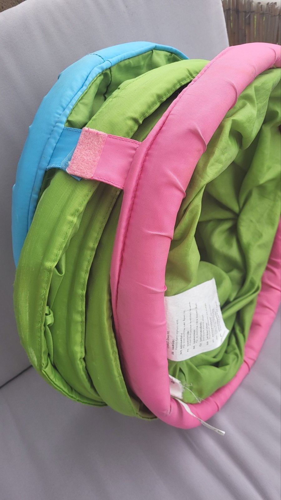 IKEA BUSA speeltunnel - kleurrijk en opvouwbaar, Ophalen, Gebruikt, Jongen of Meisje