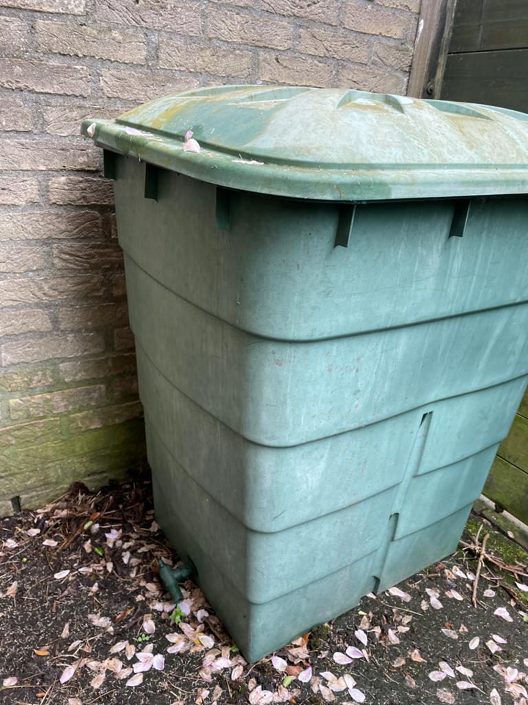 Regenton groen 300liter van Craf, Tuin en Terras, Regentonnen, Zo goed als nieuw, 150 liter of meer, Ophalen