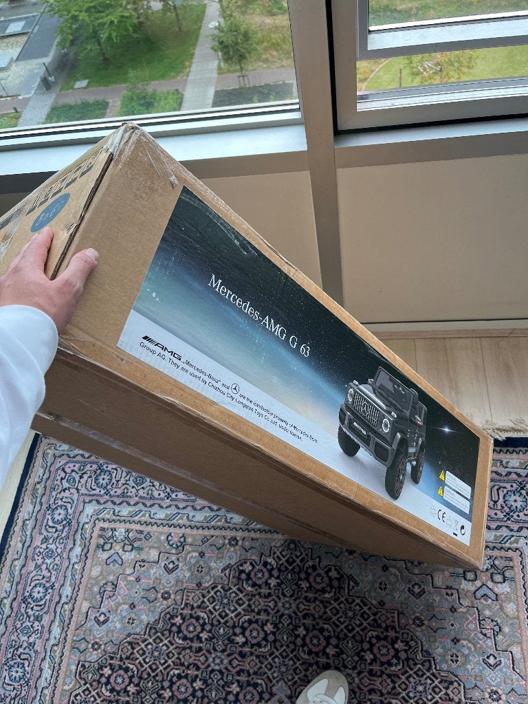 Nieuwe Mercedes-Benz G63 AMG elektrische kinderauto – 12V, Nieuw