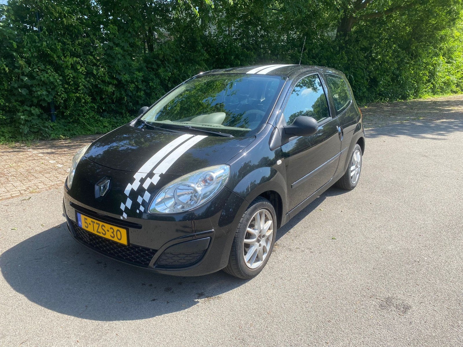 Renault Twingo 1.2 16V CO2 2009 Zwart, Voorwielaandrijving, Twingo, 31 €/maand, 4 cilinders