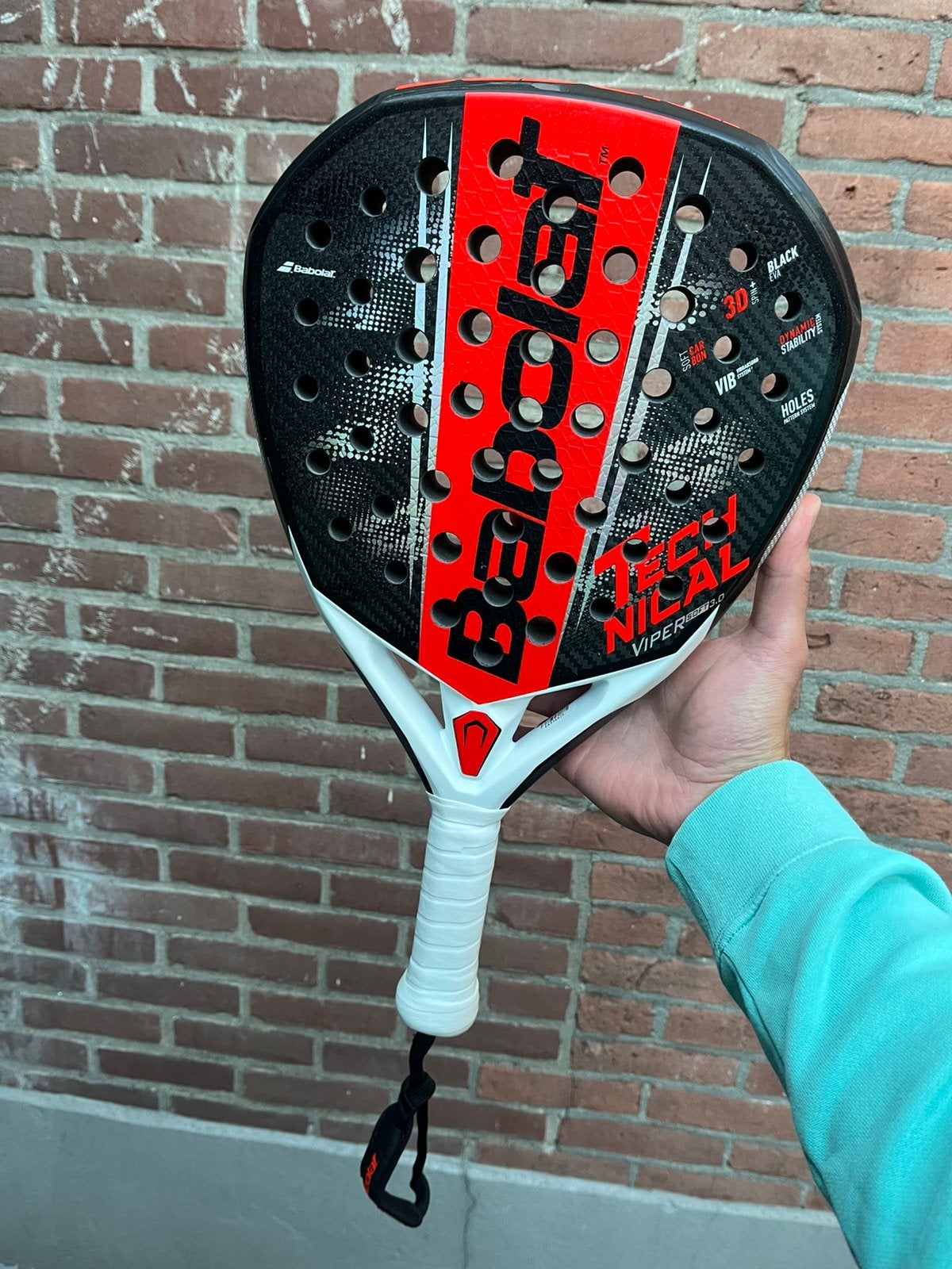 Babolat technical viper soft 3.0, Sport en Fitness, Padel, Ophalen of Verzenden, Zo goed als nieuw, Padelracket