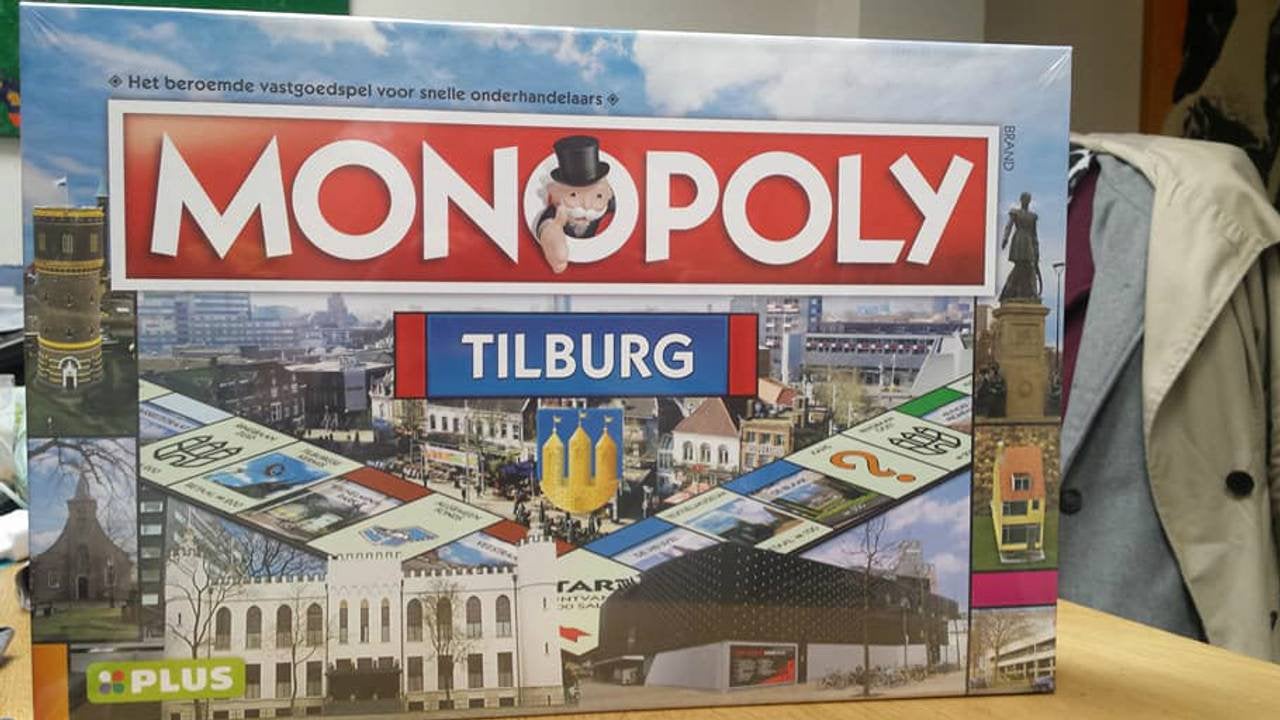 Monopoly Tilburg, Ophalen of Verzenden, Zo goed als nieuw