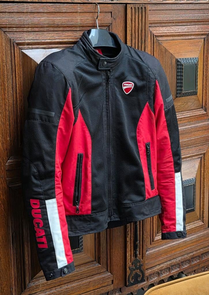 Ducati by Spidi mesh zomer motorjas maat M, Jas | textiel, Heren, Ophalen of Verzenden, Ducati by Spidi