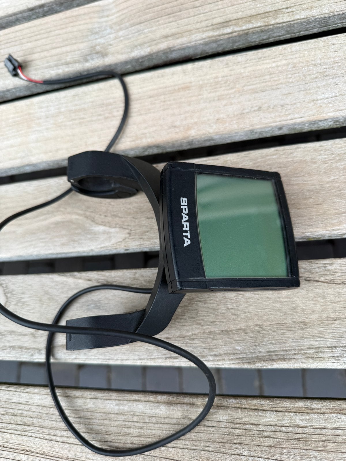 Sparta display met houder, Fietsen en Brommers, Fietsaccessoires | Fietscomputers, Ophalen, Zo goed als nieuw