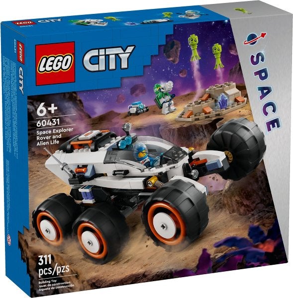Lego City Space Explorer Rover and Alien Life nr 60431, Lego, Lego, City, Lego