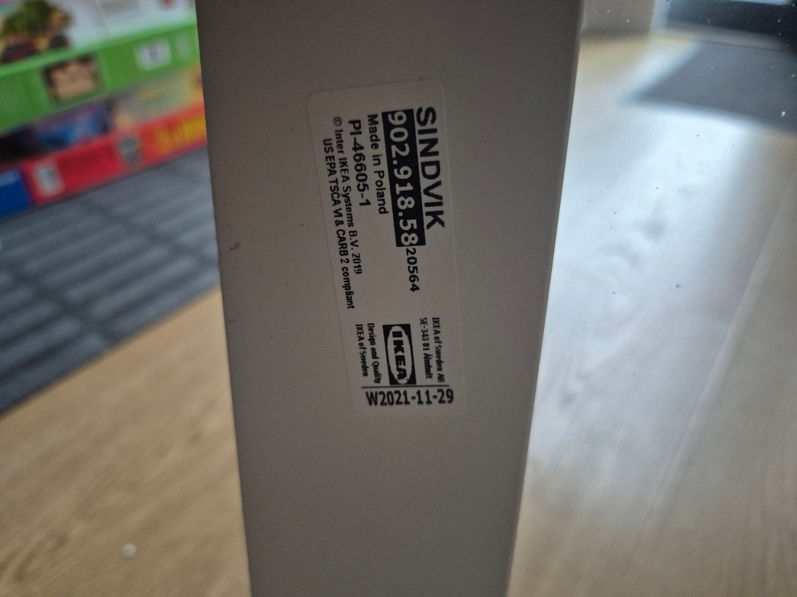 IKEA SINDVIK Glasdeur voor BESTÅ kast, Ophalen, Gebruikt