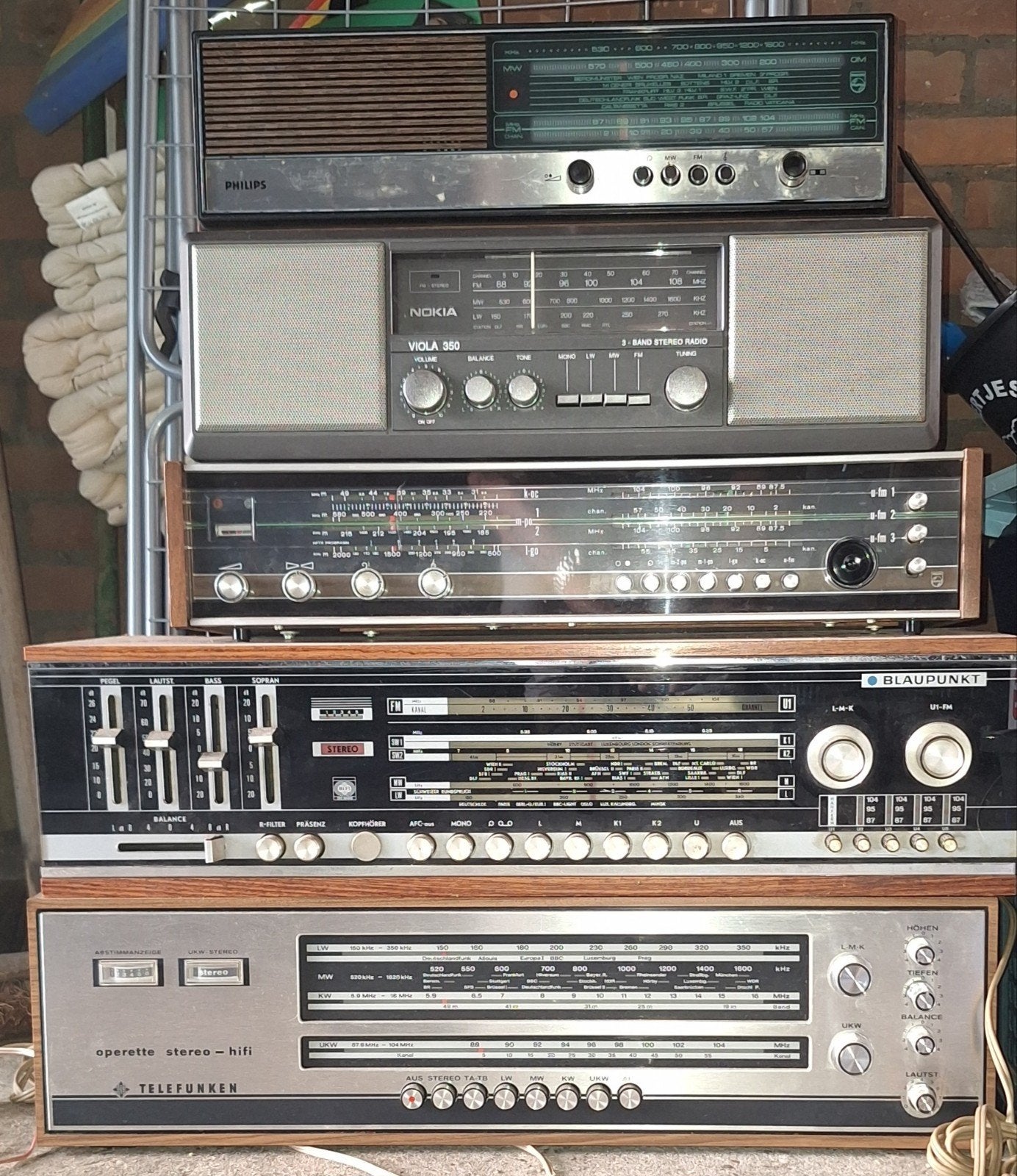 radio's vintage, Audio, Tv en Foto, Ophalen