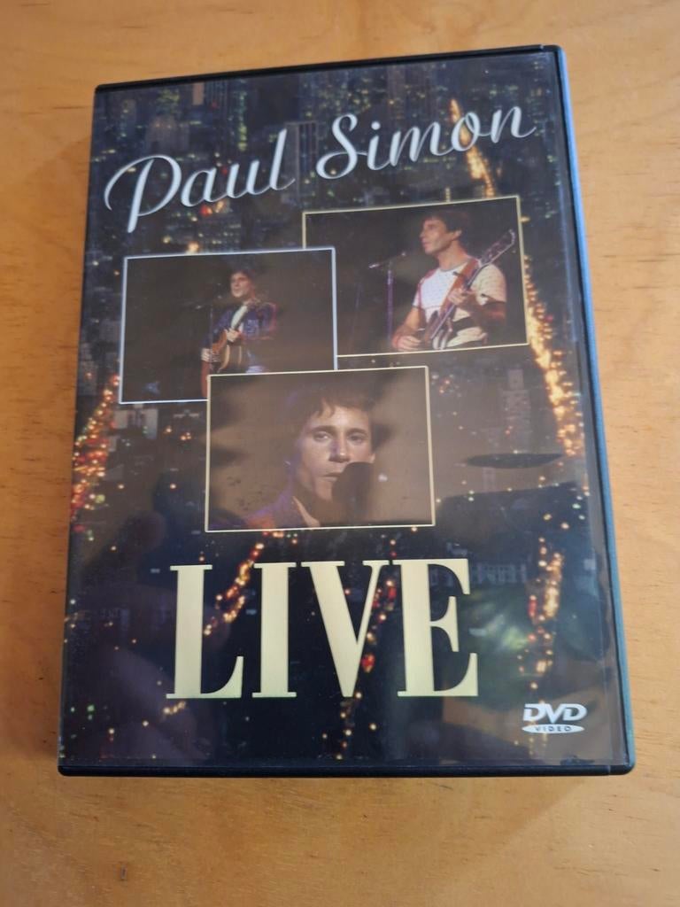 Paul Simon Live DVD - Concertregistratie 1980, Alle leeftijden, Ophalen of Verzenden, Gebruikt, Muziek en Concerten