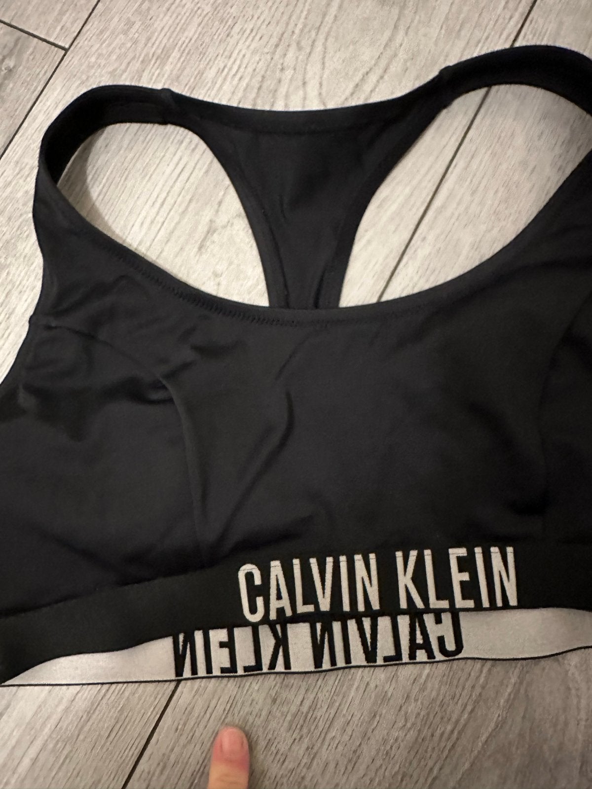 Calvin Klein Sport BH Zwart, Ophalen of Verzenden, Zwart, BH