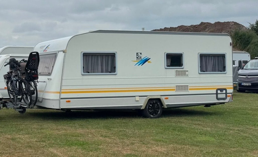 Knaus 530 Sudwind 1996 met Walker voortent en luifel, Rondzit, Particulier, Uitbouw voortent, 5 tot 6 meter