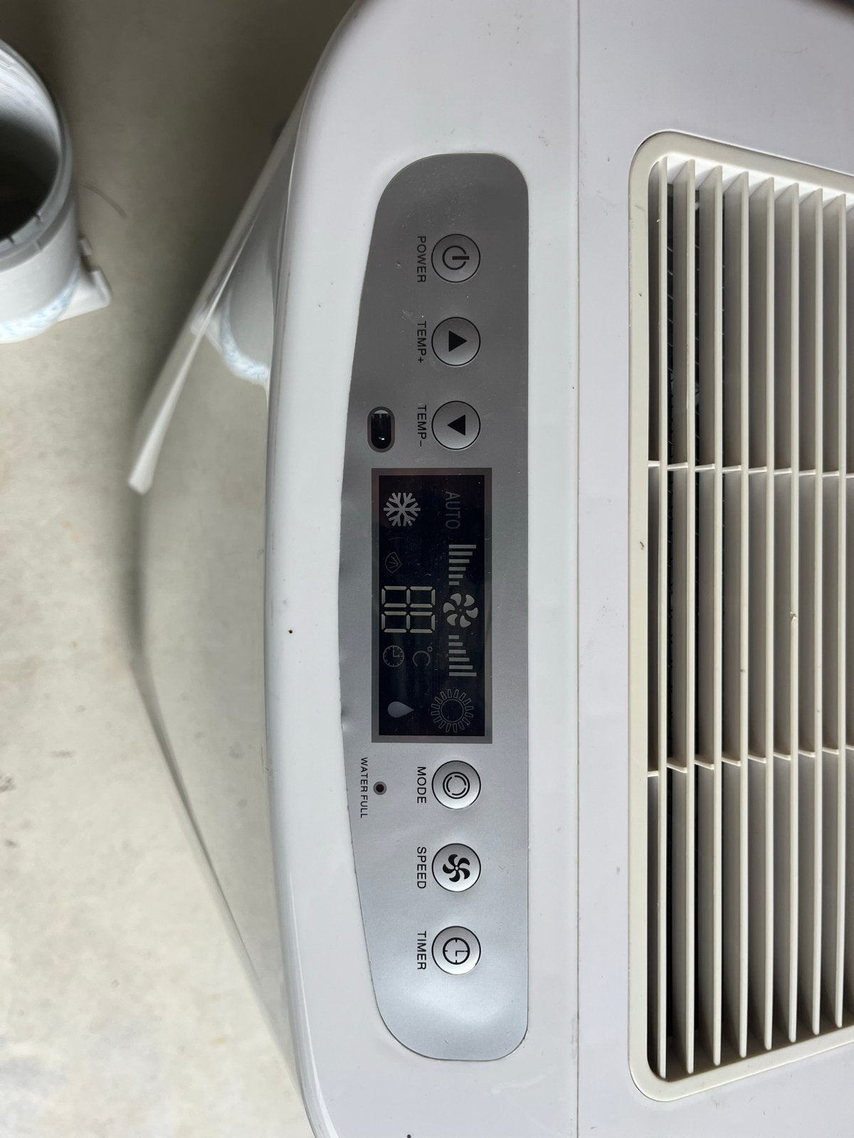 Eurom PAC 14 Mobiele Airco ,14000btu, Ophalen, Gebruikt, Timer, 3 snelheden of meer