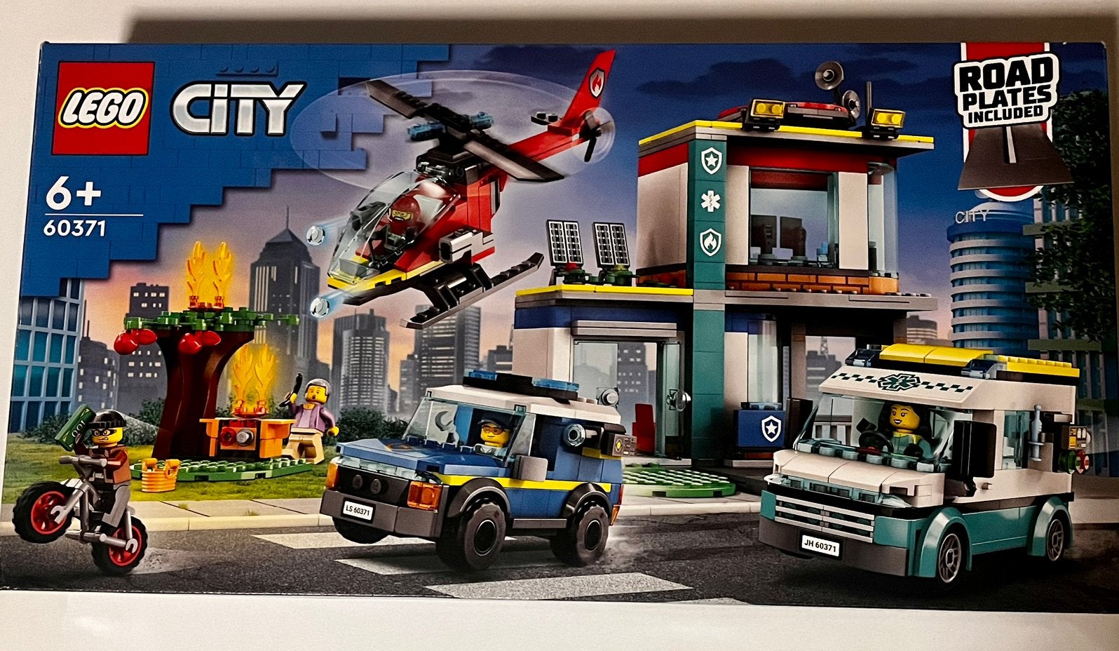 Lego City pakket 60371, City, Ophalen of Verzenden, Zo goed als nieuw, Complete set