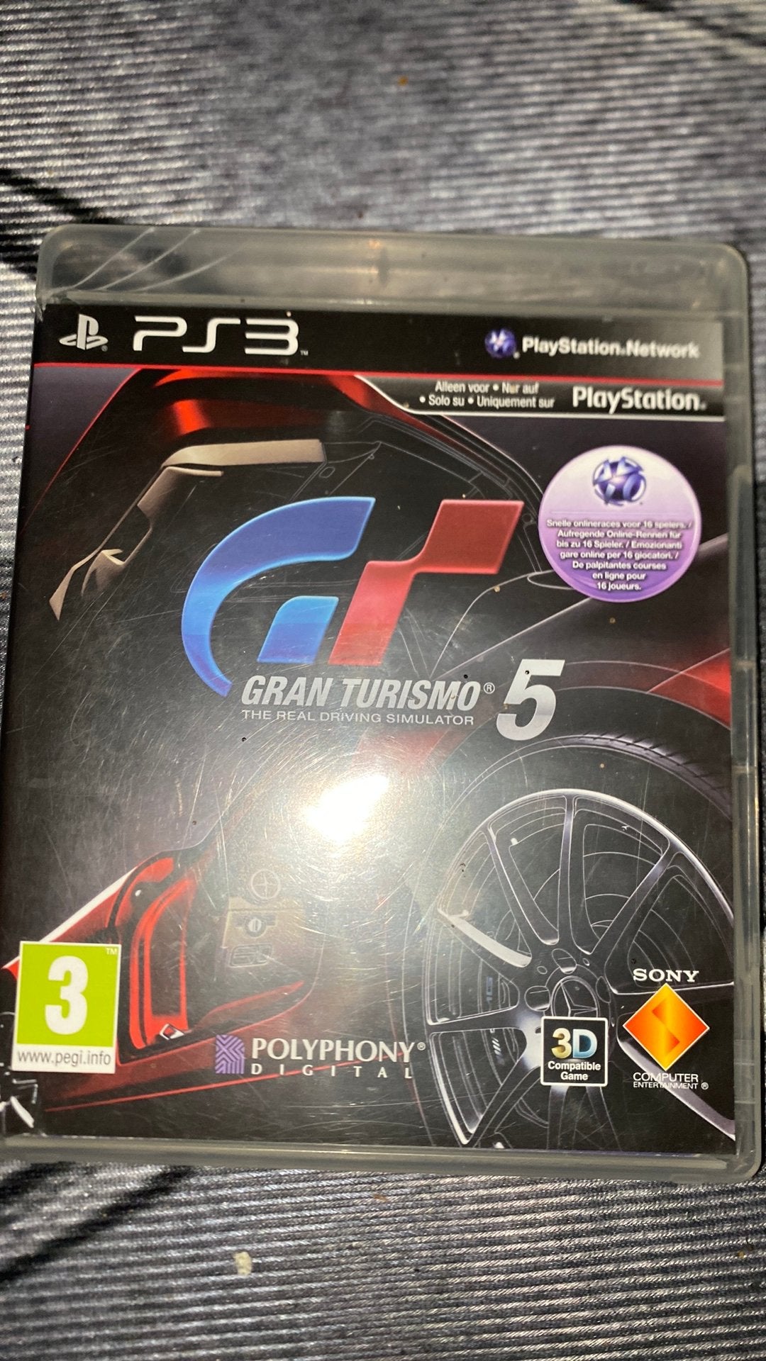 Gran turismo 5 ps3, Spelcomputers en Games, Ophalen, Racen en Vliegen, 2 spelers, Eén computer