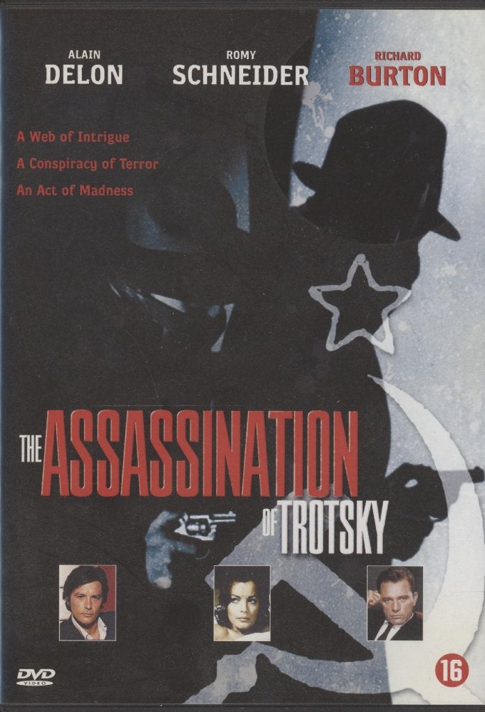 32) The Assassination of Trotsky: met Alain Delon, Vanaf 16 jaar, Ophalen of Verzenden, Gebruikt, Actiethriller