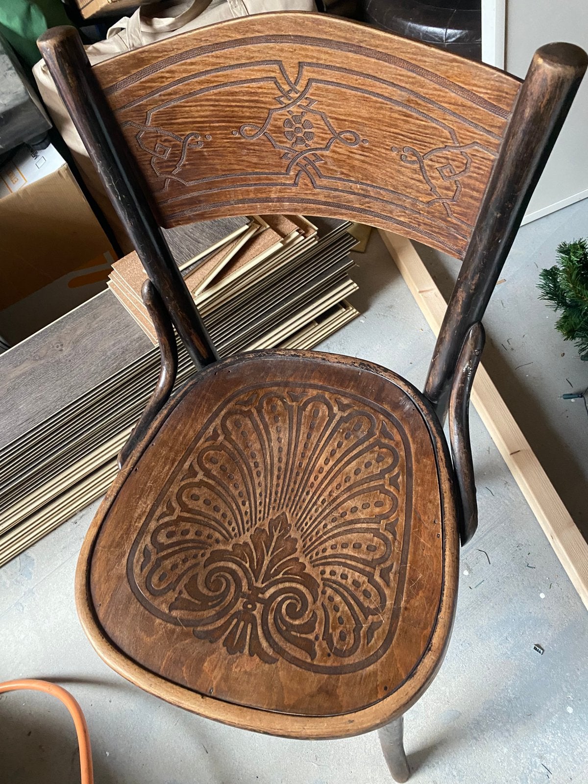 Leuke kroegstoel, Antiek en Kunst, Antiek | Meubels | Stoelen en Banken, Ophalen
