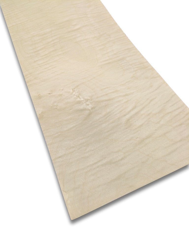 Esdoorn (gewaterd) fineer | 122x22 cm, -, Verzenden, -, Nieuw
