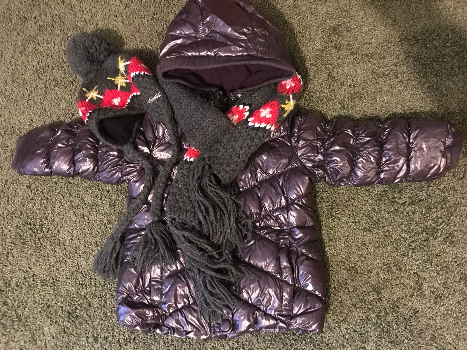 Winterjas Eager Beaver maat 98 met Barts muts en sjaal, Kinderen en Baby's, Ophalen of Verzenden, Gebruikt, Meisje, Jas