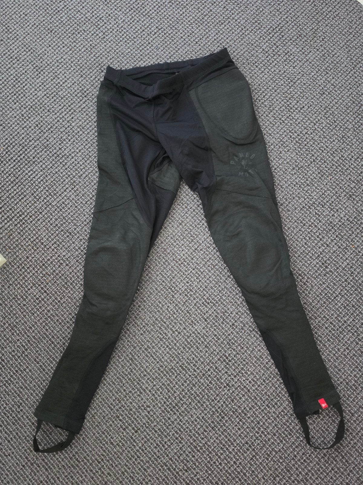 Pandomoto Dames Motor Legging - Zo Goed Als Nieuw, Panda Moto, Zwart, Maat 40/42 (M), Zo goed als nieuw