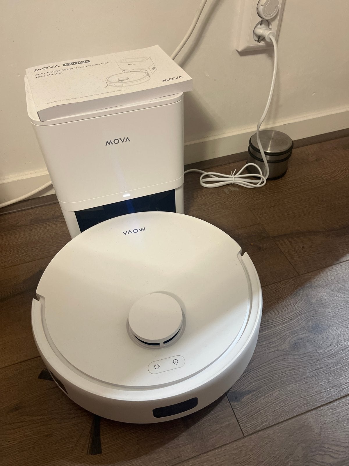 Mova E20 Plus Robotstofzuiger met Dweilfunctie - DEFECT, Dreame, Automatisch legen, Ophalen of Verzenden, Robotstofzuiger