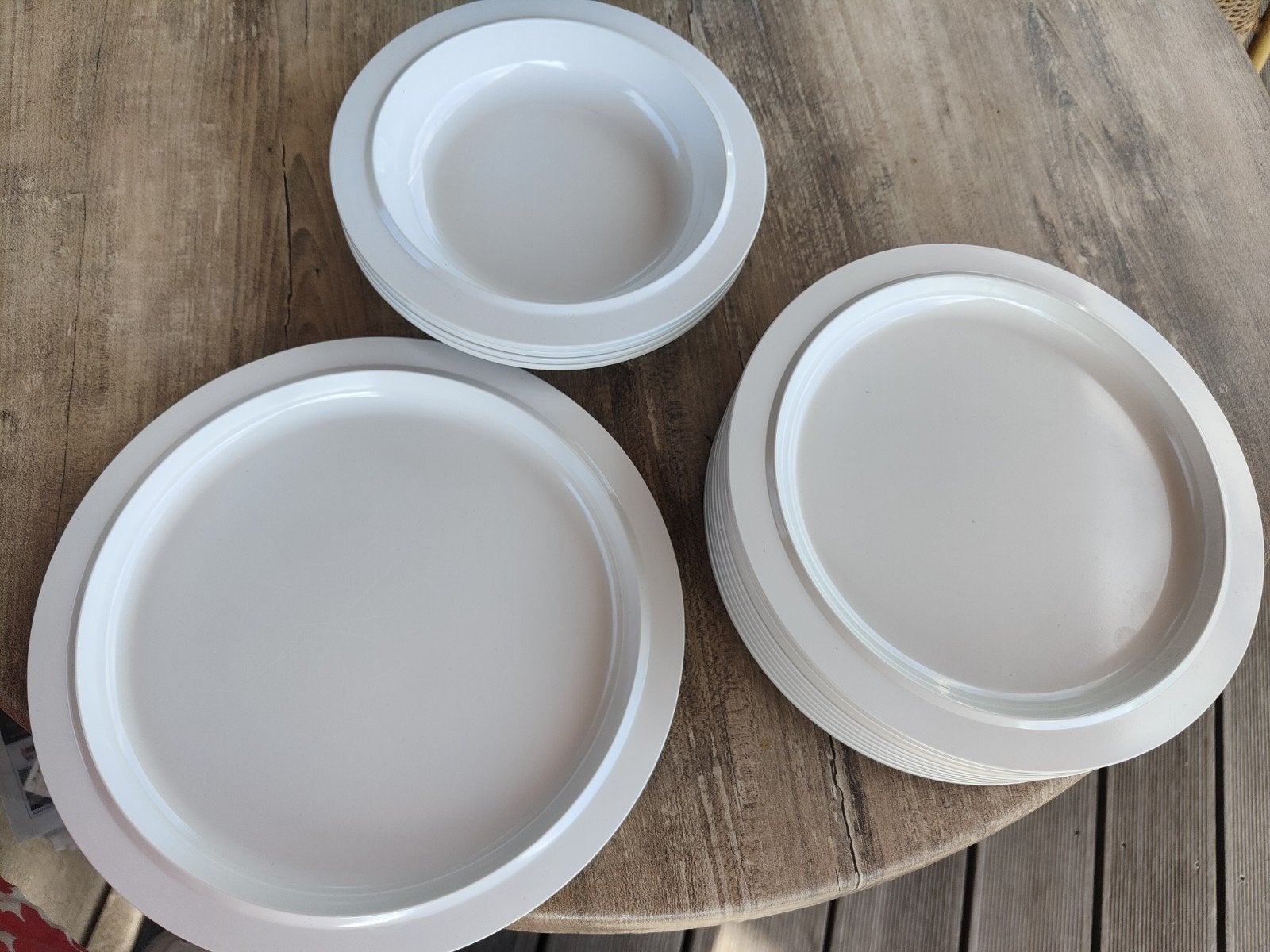 Wit Mepal Rosti Design Koen de Winter camping borden, Ophalen of Verzenden, Zo goed als nieuw