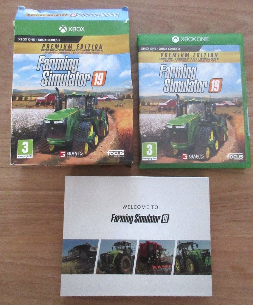 Farming Simulator 19 Premium edition, Spelcomputers en Games, Online, 1 speler, Ophalen of Verzenden, Zo goed als nieuw