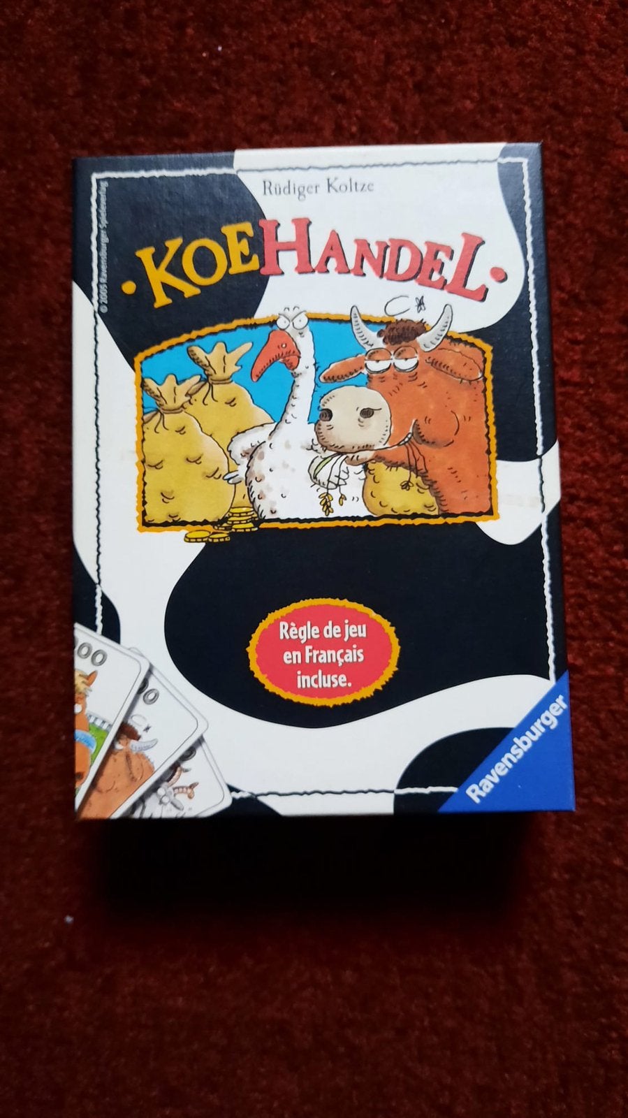 Koehandel kaartspel, Ophalen of Verzenden, Zo goed als nieuw