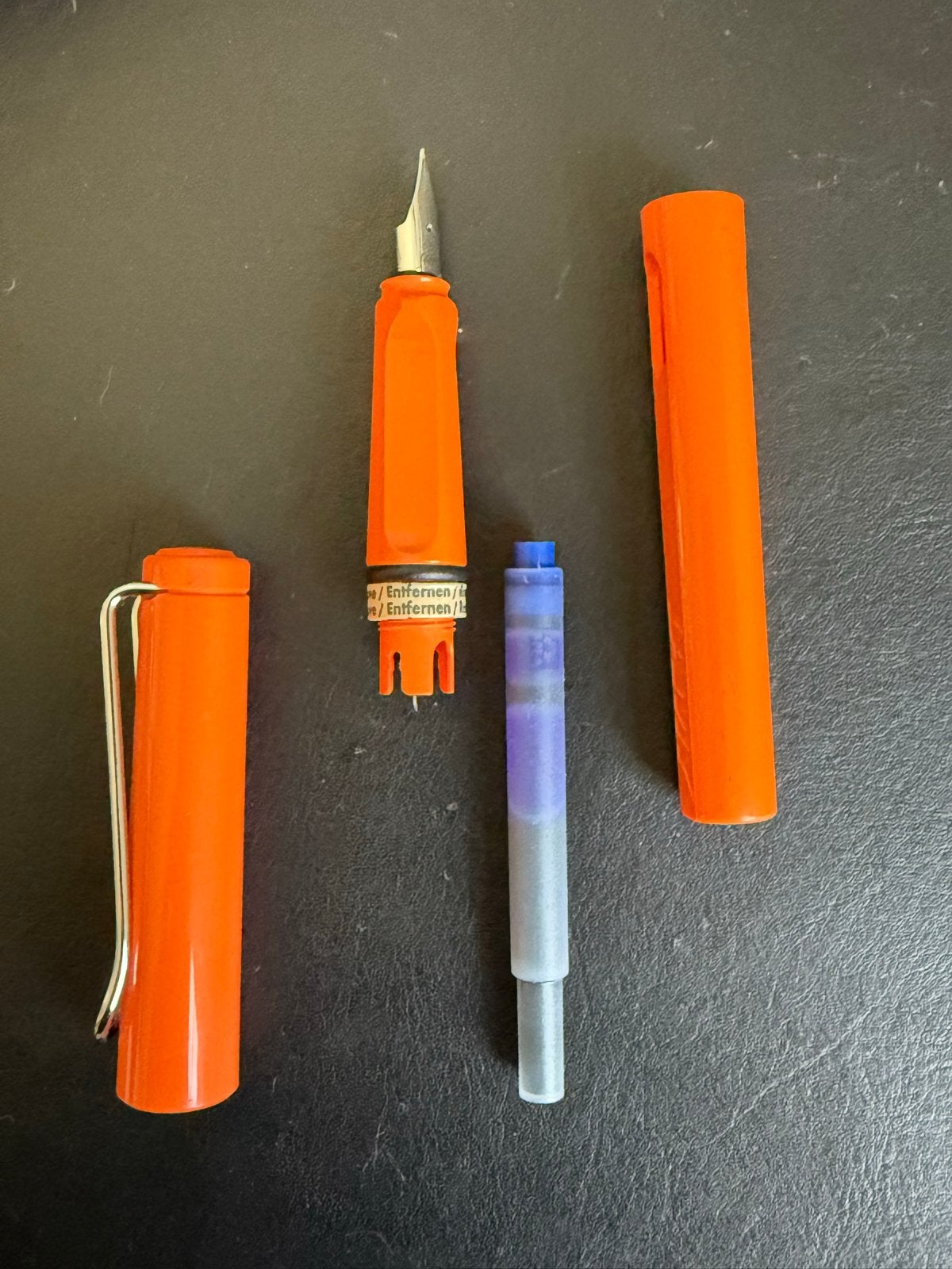 LAMY Safari Vulpen Oranje (Special/Limited Edition) - Nib M, Overige merken, Nieuw, Met doosje, Ophalen of Verzenden