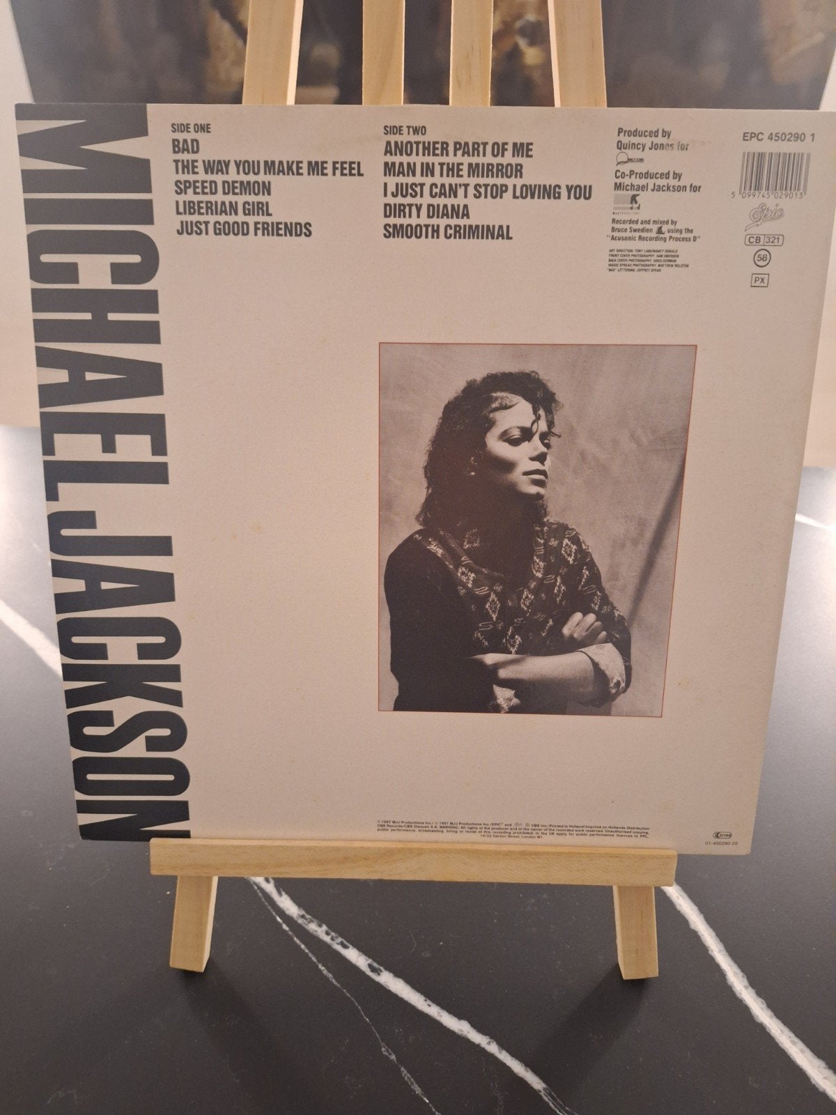 Foto 4 van Michael Jackson - Bad LP (Originele uitgave 1987)