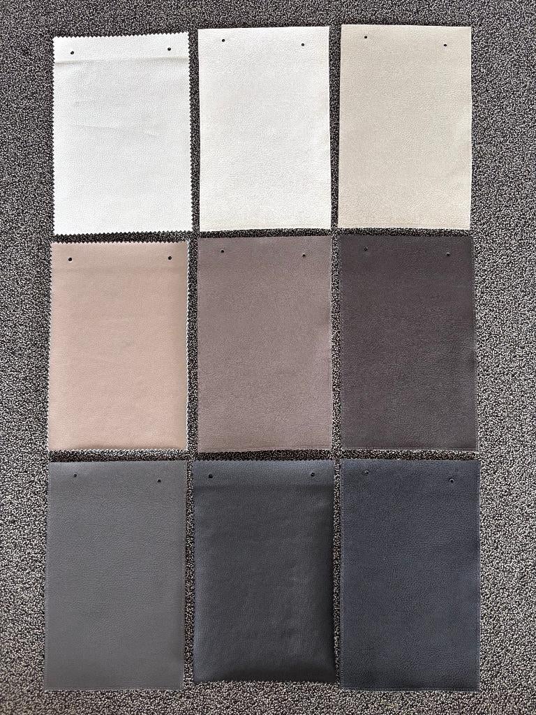 Diverse Staaltjes lederlook - lapjes leer leder 29 x 18 cm, Ophalen of Verzenden, Zo goed als nieuw