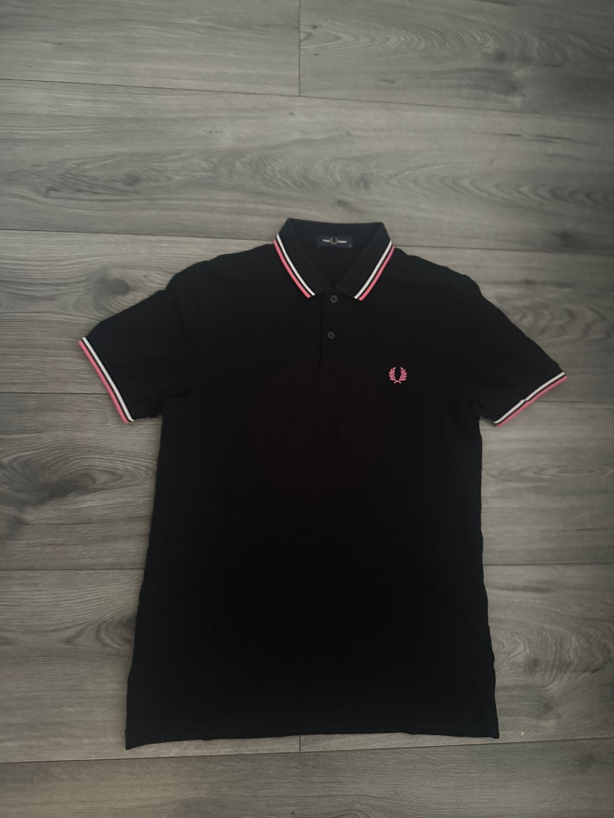 Fred Perry polo maat M, Ophalen of Verzenden, Zo goed als nieuw, Maat 48/50 (M), Zwart