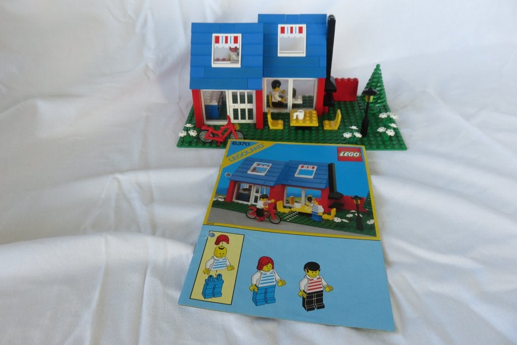 Lego classic town, set 6370 weekend home, Compleet, Lego, Ophalen of Verzenden, Complete set